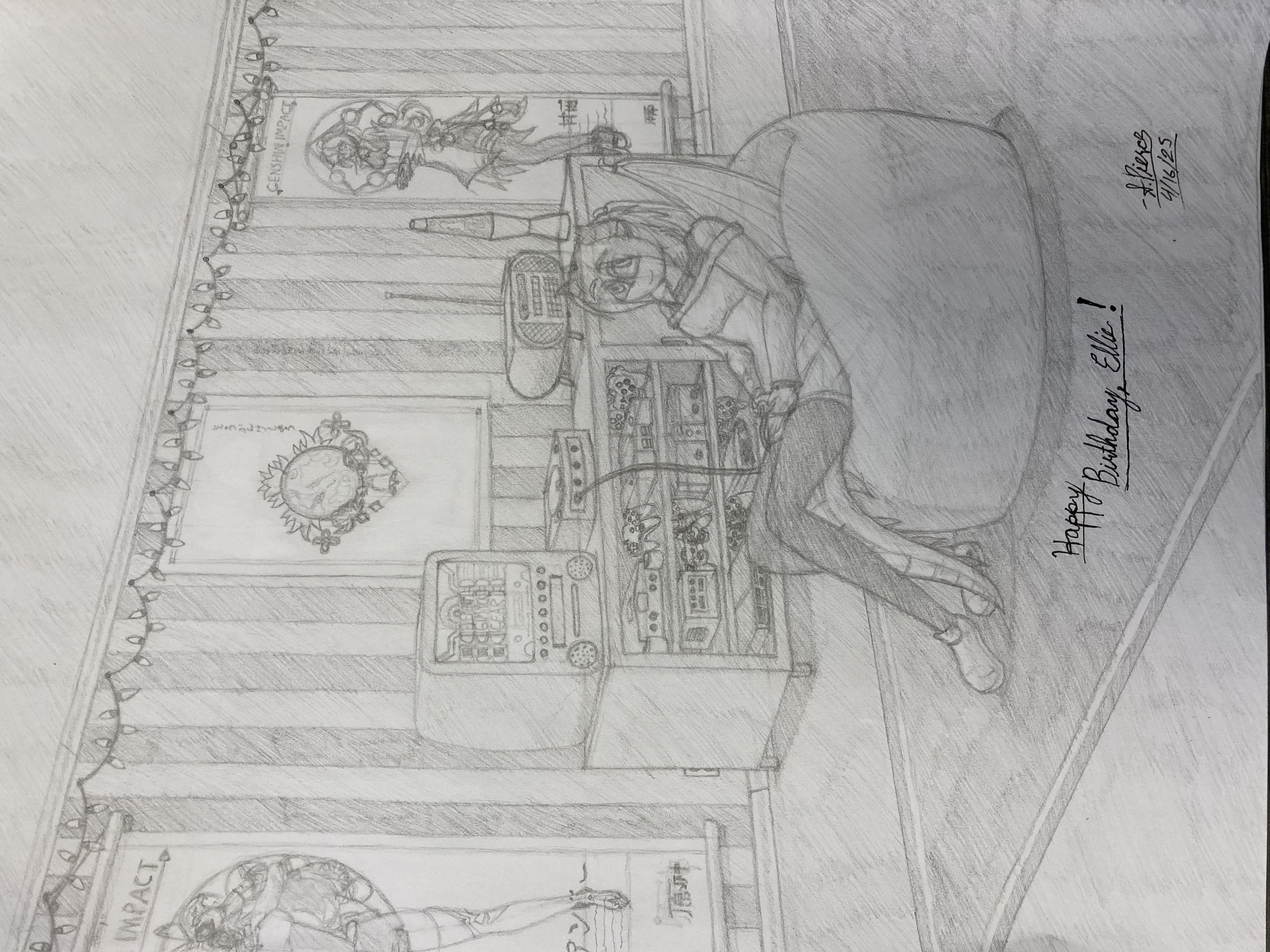 Finished Birthday Gift for Ellie